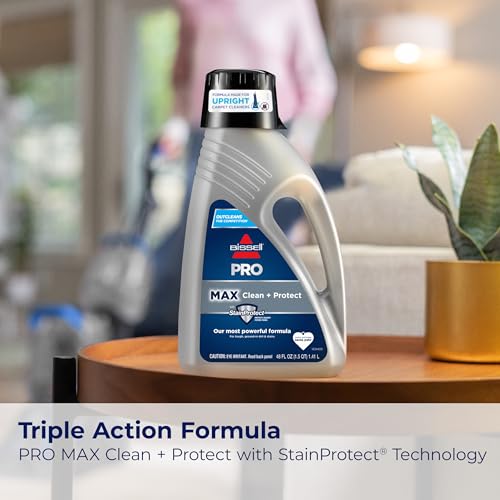 BISSELL TurboClean, Upright Carpet Cleaner, Pro Max Clean & Protect + Oxy Urine Eliminator Formula Included