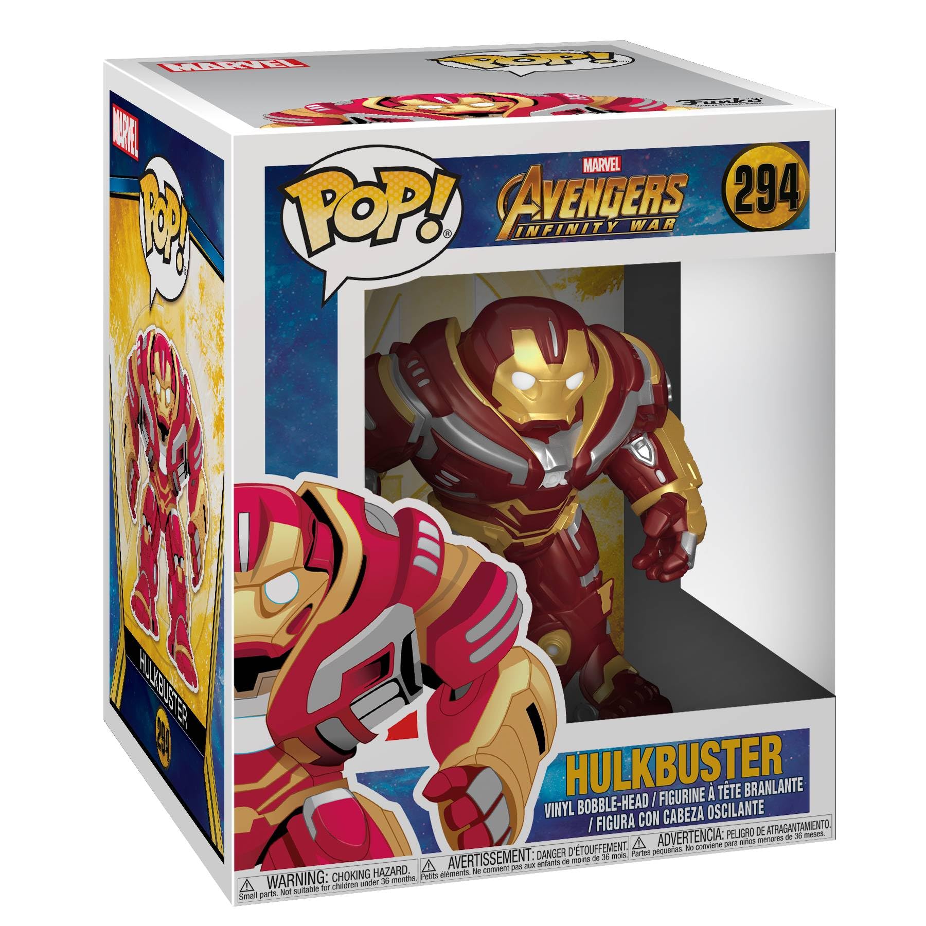 Funko POP! Marvel: Avengers Infinity War 6' Hulkbuster Bobblehead