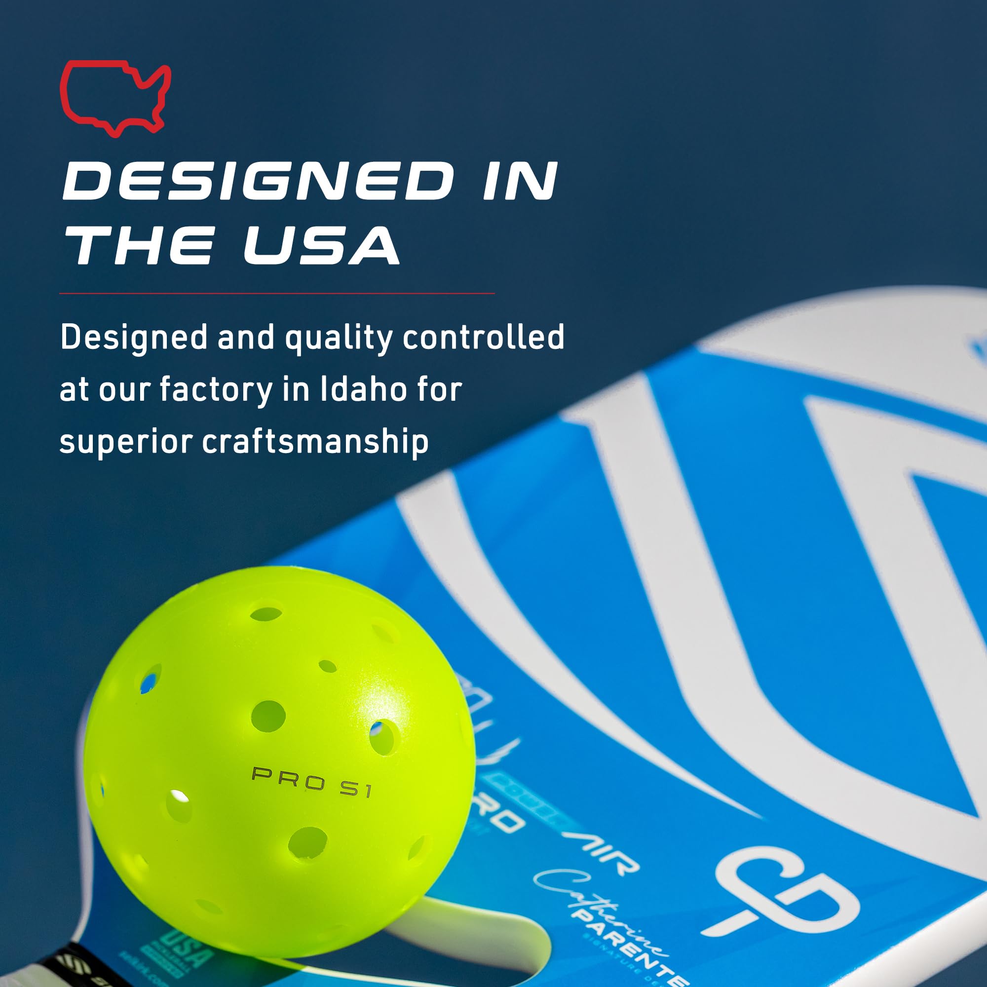 Selkirk Sport Pro S1 Ball 38 Hole Outdoor Pickleball Ballss