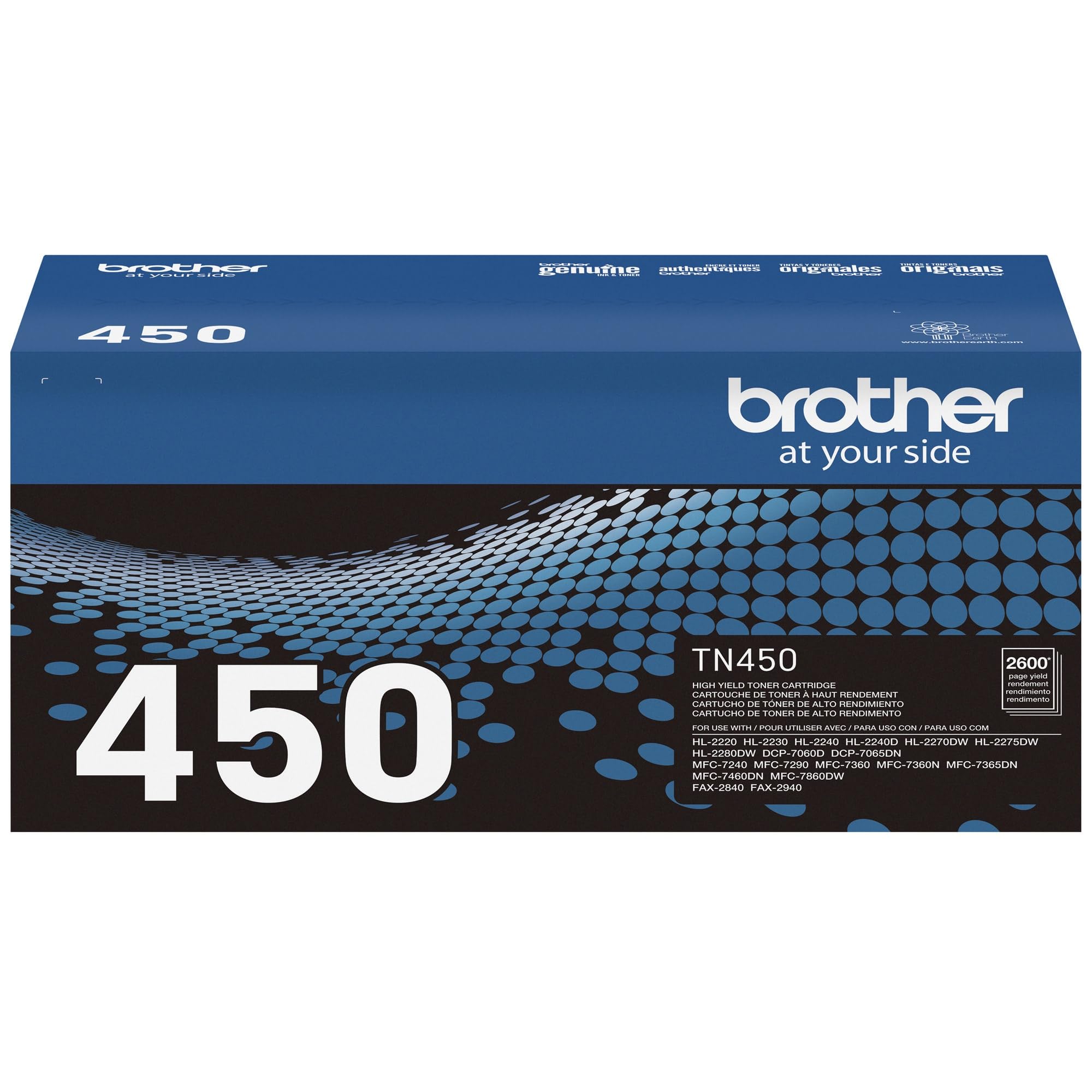 Brother Genuine TN420 Mono Laser Toner Cartridge, Black