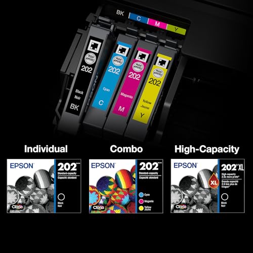 Epson T202XL Cyan Claria High-Capacity Ink Cartridge - Cyan Ink