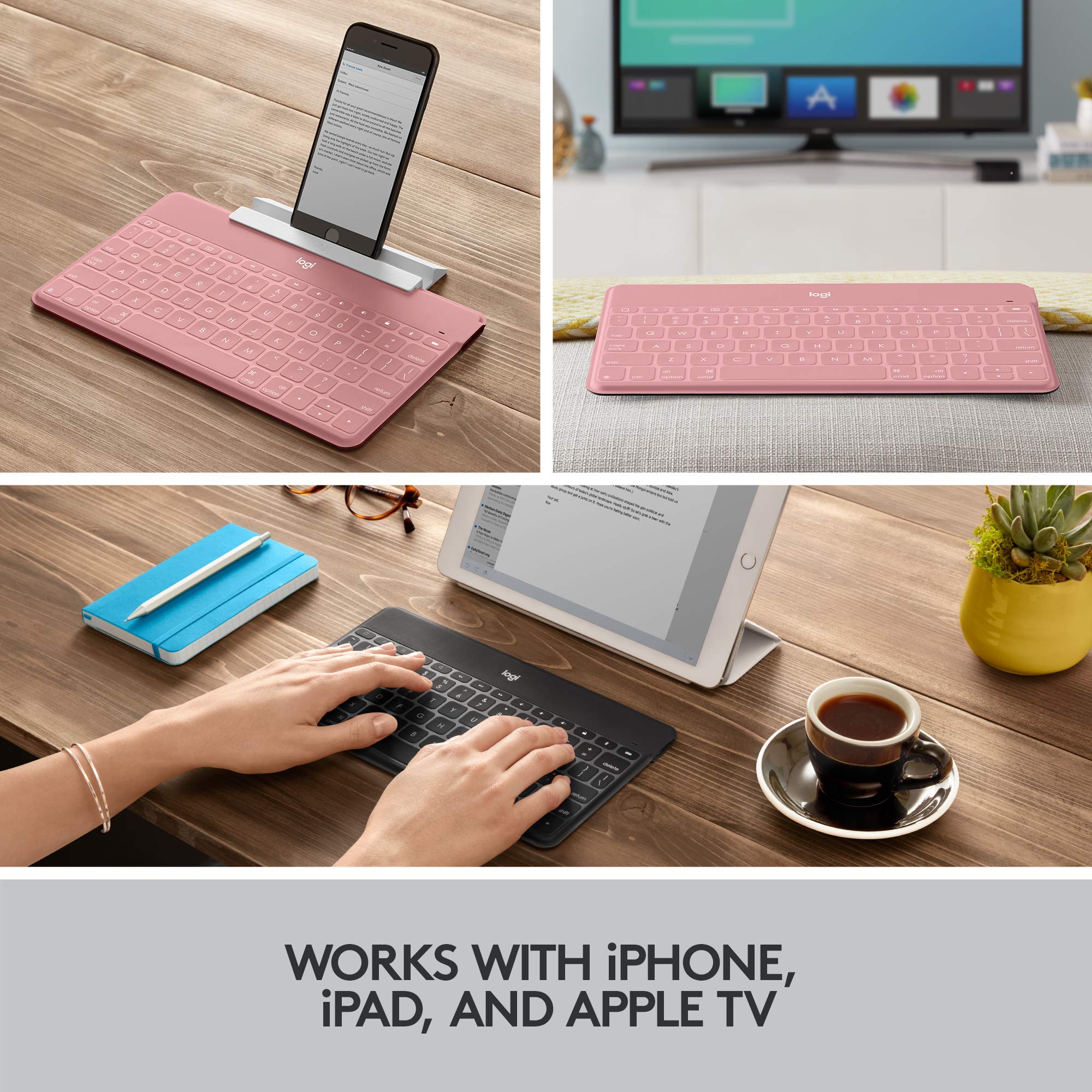 Logitech Keys-to-Go Super-Slim and Super-Light Bluetooth Keyboard