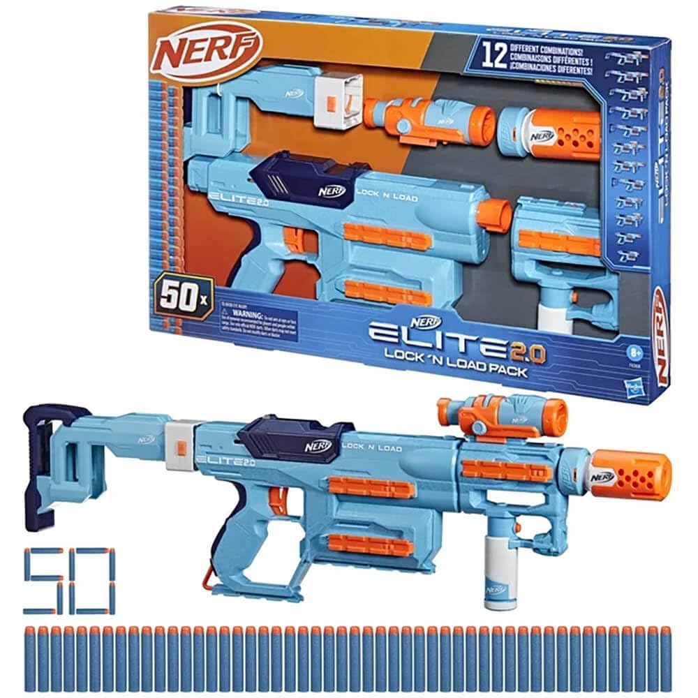 NERF Nerf Elite 2.0 Lock N Load Pack