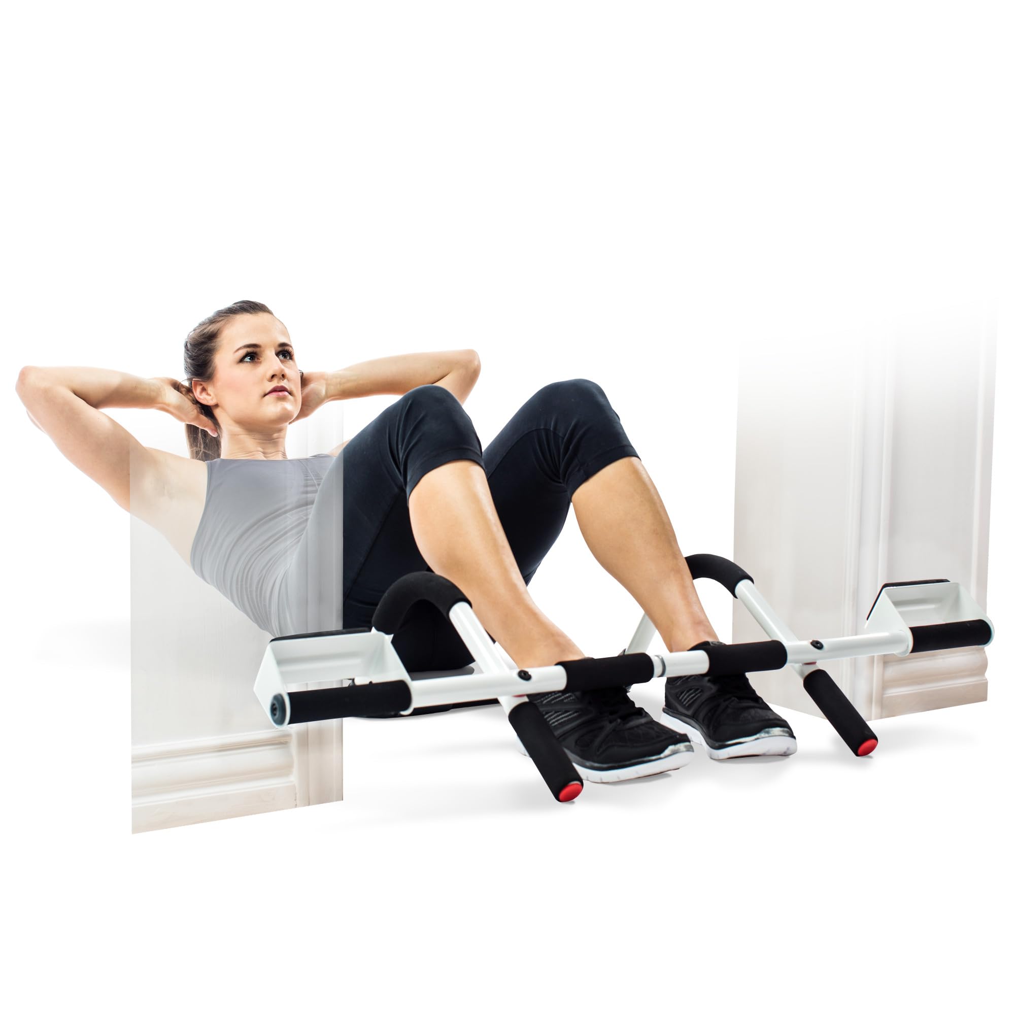 Perfect Fitness Multi-Gym Doorway Pull Up Bar and Portable Gym System