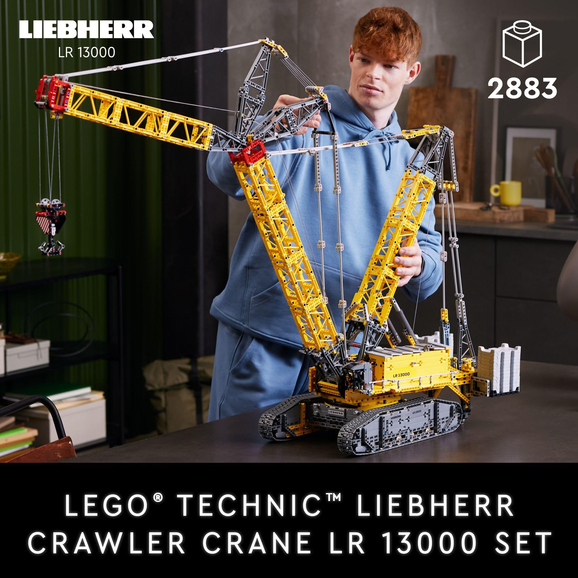 LEGO Technic Liebherr Crawler Crane LR 13000 Model Kit  42146