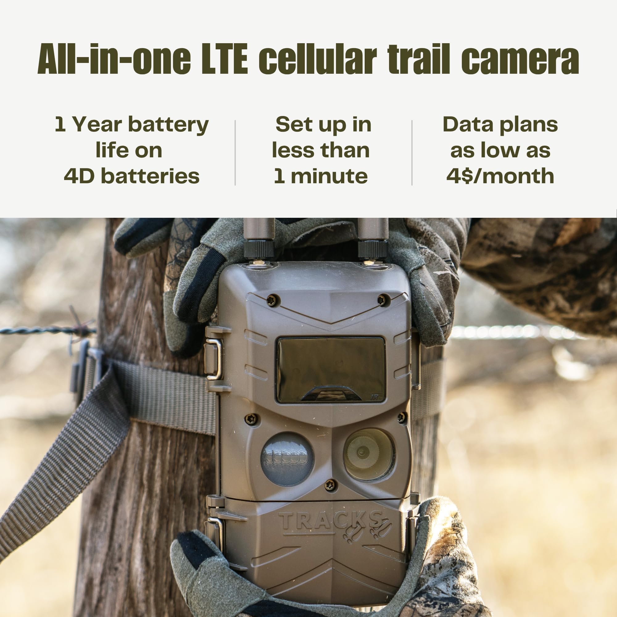 Cuddeback Tracks Trail Camera
