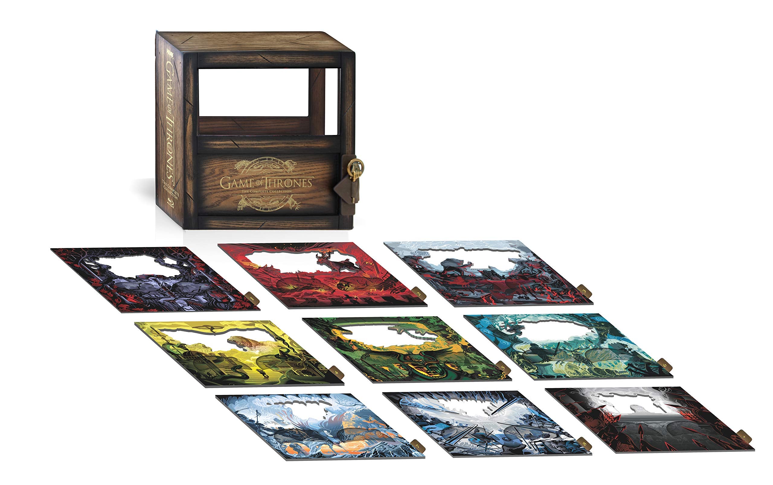 Game of Thrones: The Complete Seasons 1-8 (Collectors Edition) [Blu-ray]