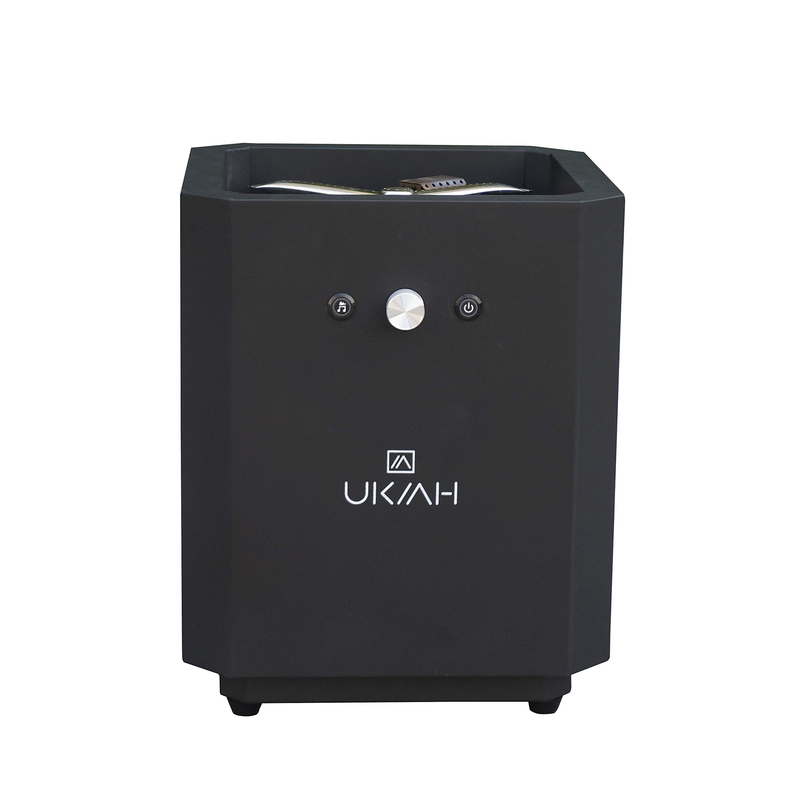 UKIAH The Note - Deluxe Portable Gas Fire Pit with Patented 2.0