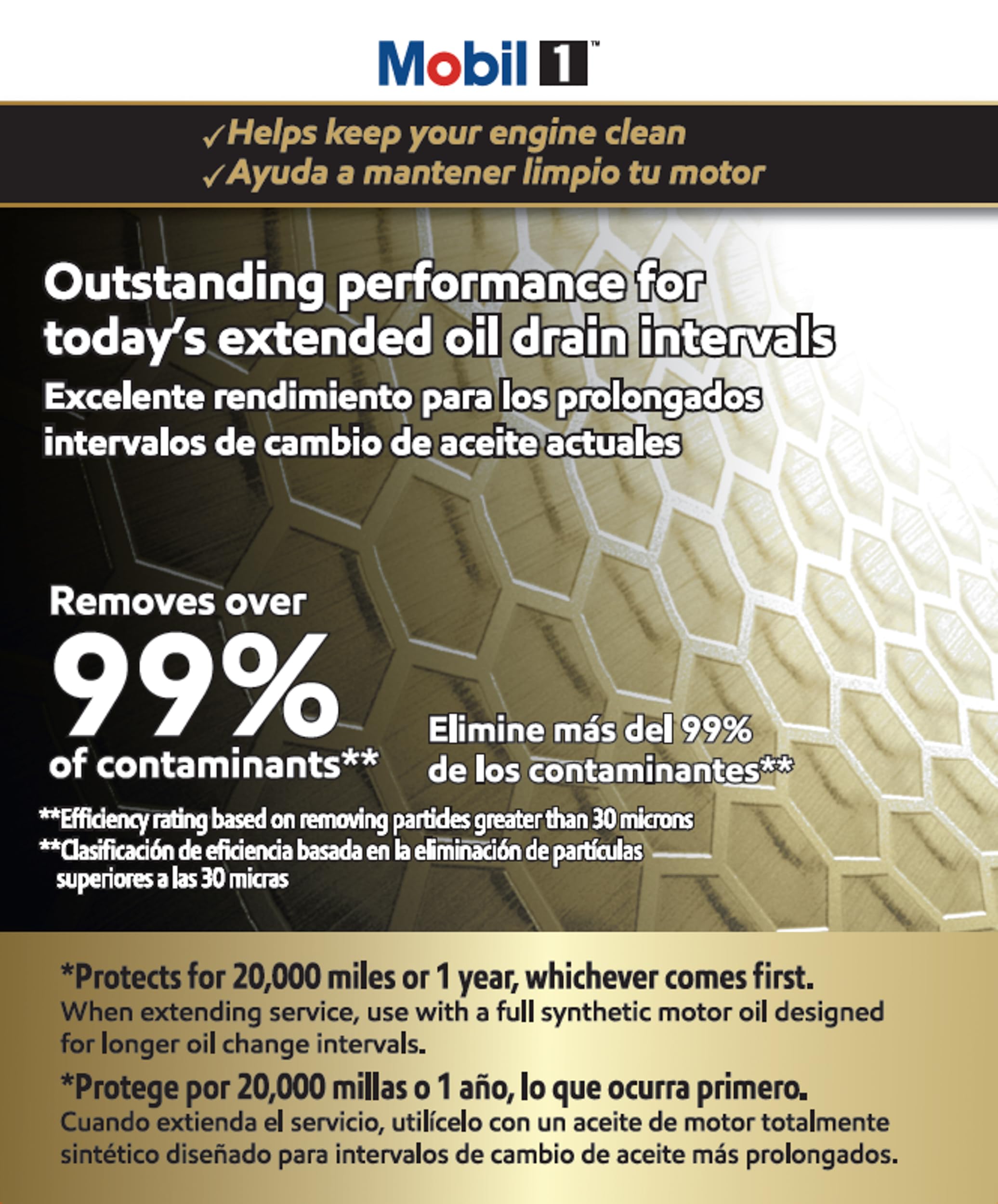 Mobil 1 M1-113A Extended Performance Oil Filter