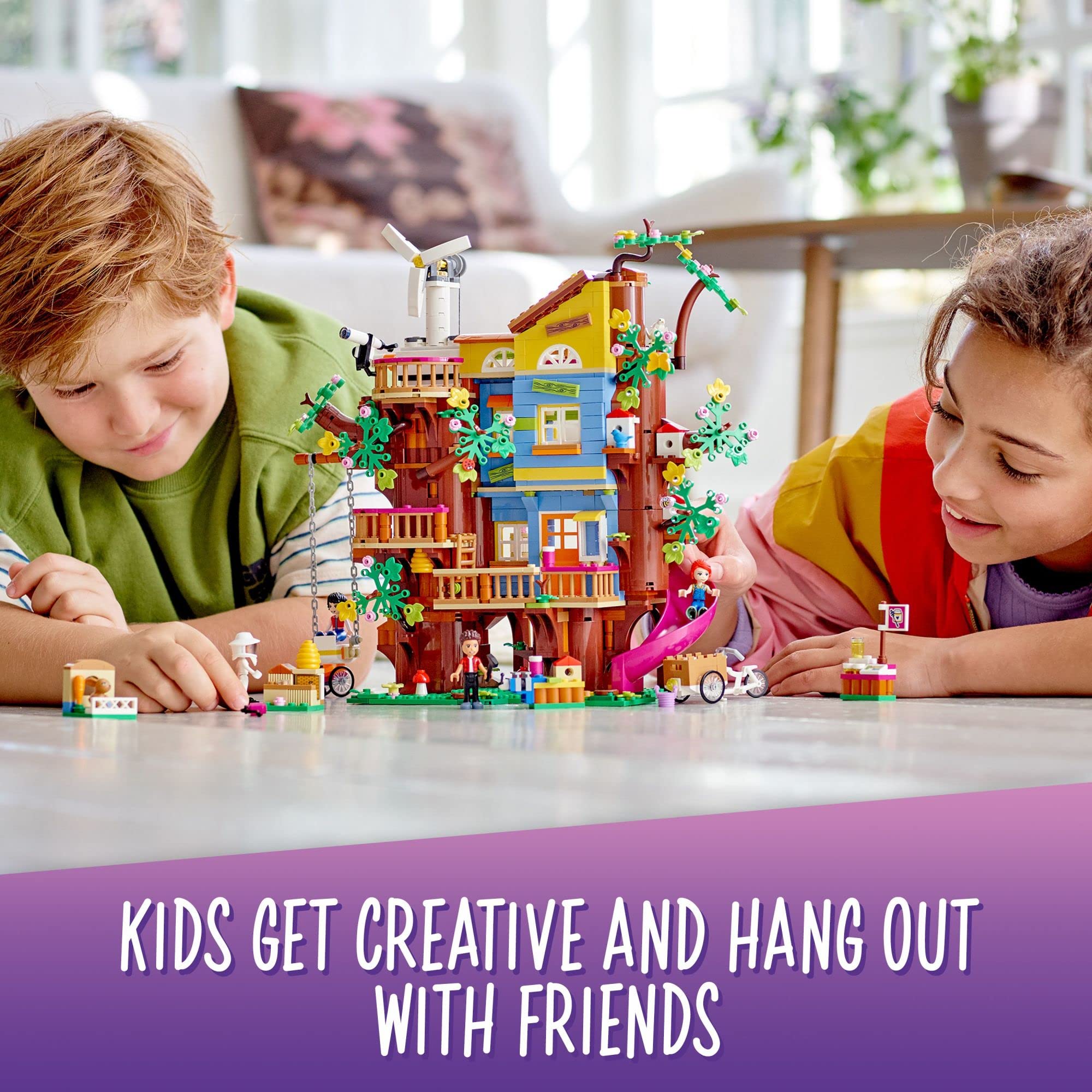 LEGO Friends Friendship Tree House 41703 Building Kit (1,114 Pieces)