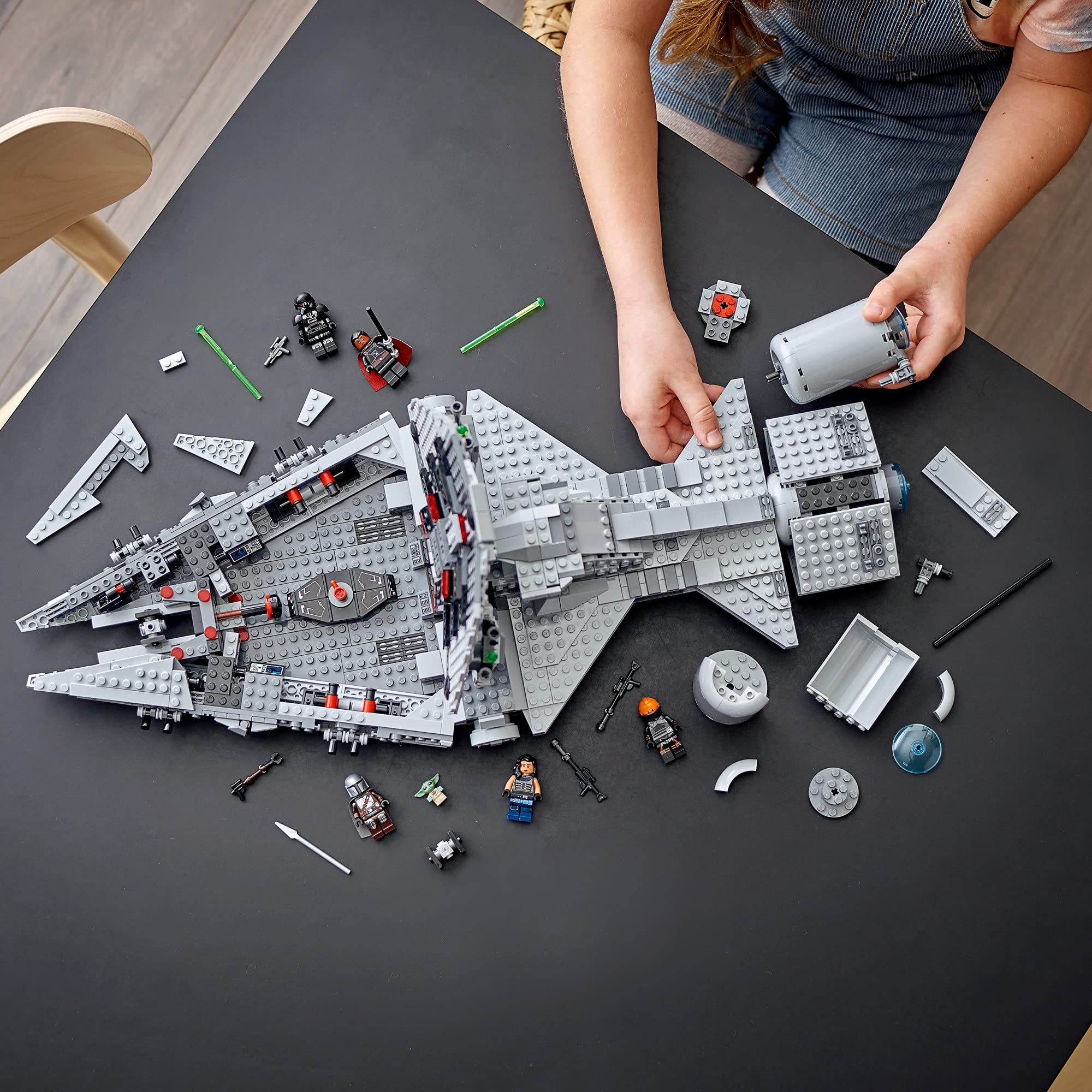 Lego Star Wars: The Mandalorian Imperial Light Cruiser 75315 (1,336 Pieces)