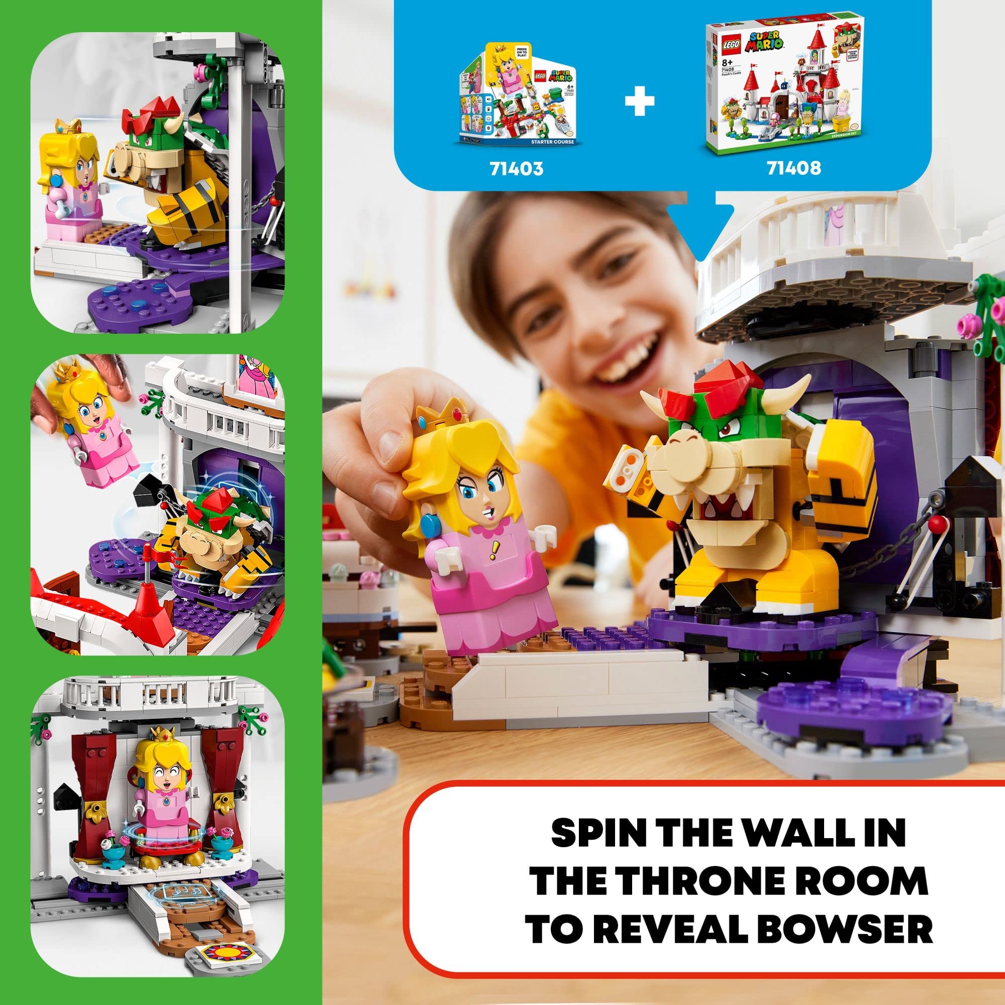 Lego Peach's Castle Expansion Set Super Mario