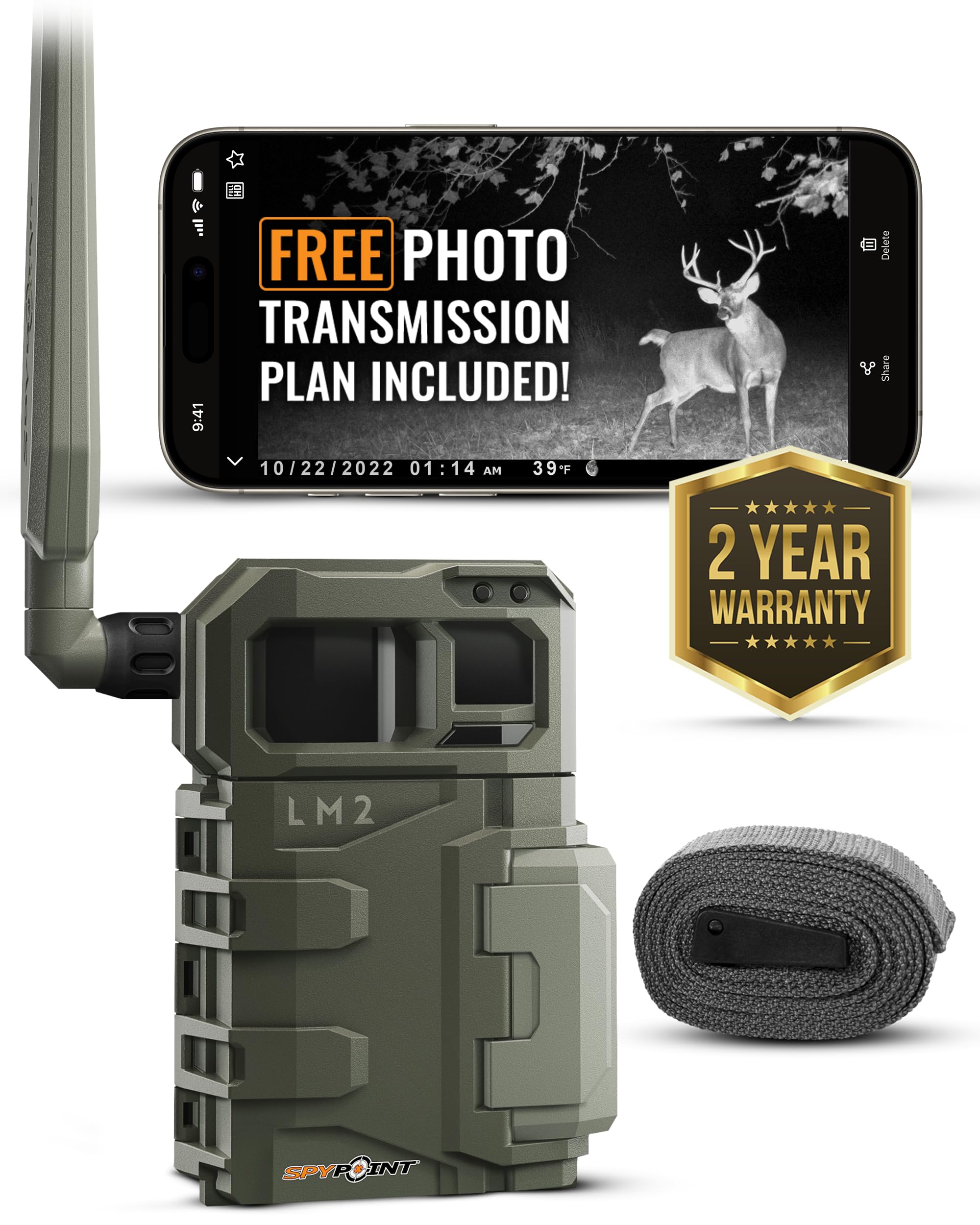 SPYPOINT LM2 Cellular Trail Camera