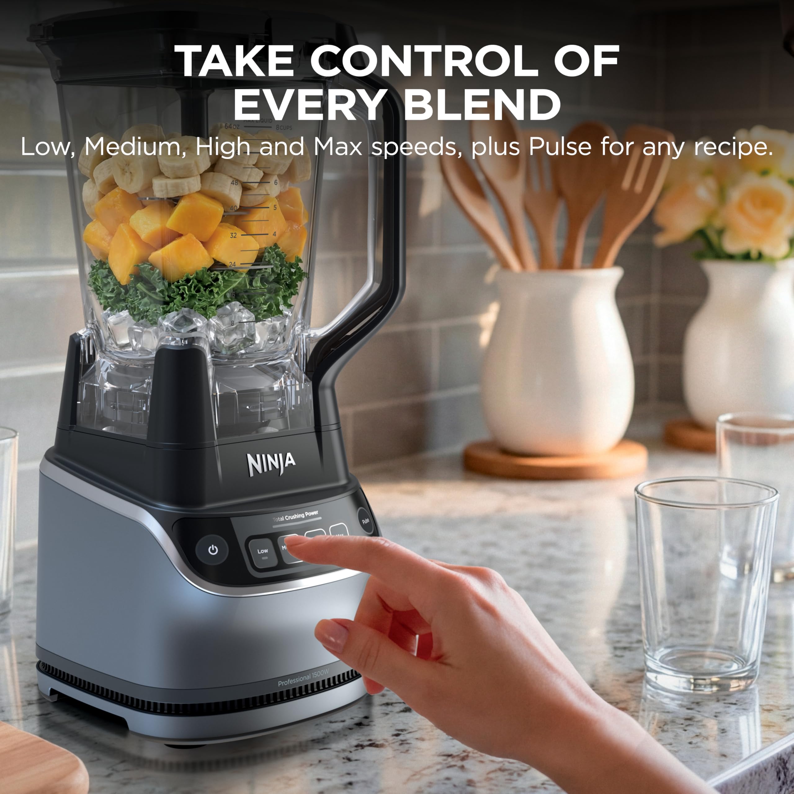 Ninja Detect Power Blender Pro with BlendSense Technology TB201