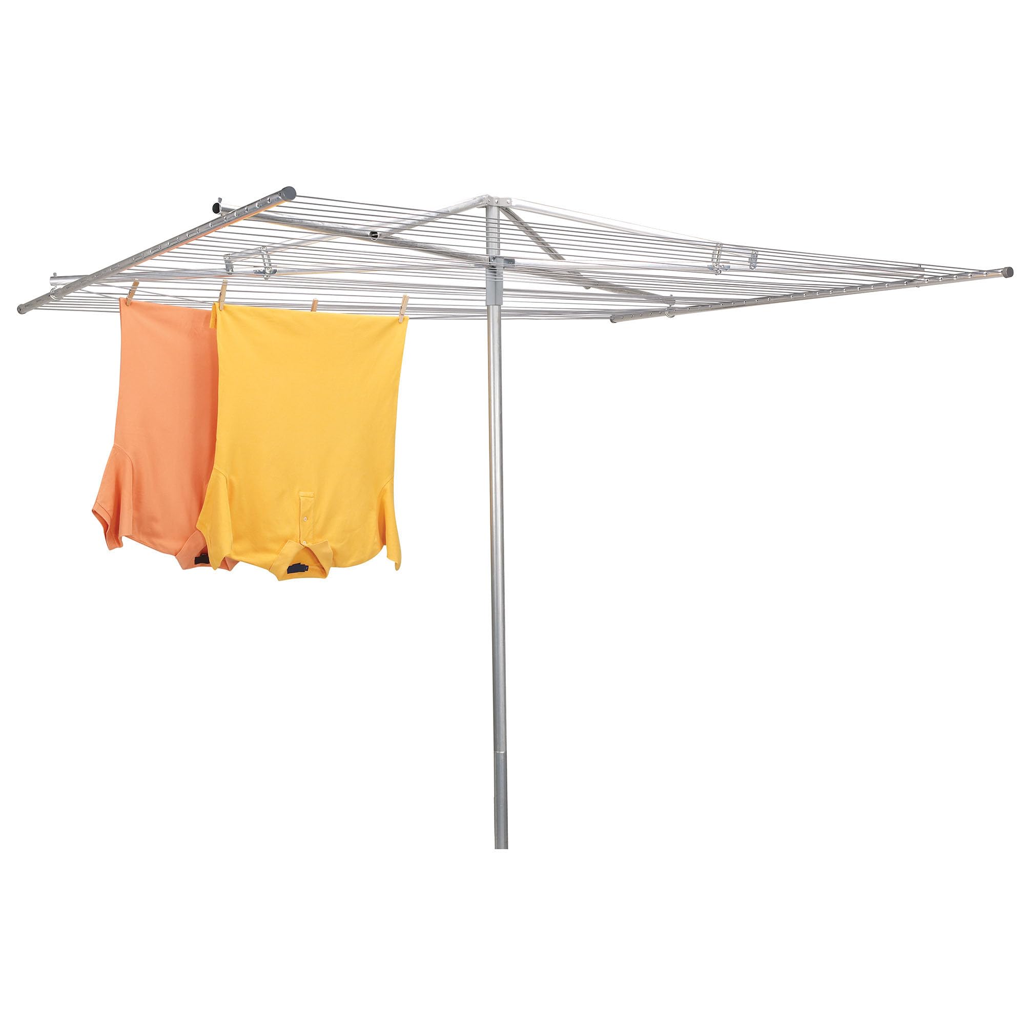 Household Essentials 1710 Height Adjustable Outdoor Umbrella Drying Rack