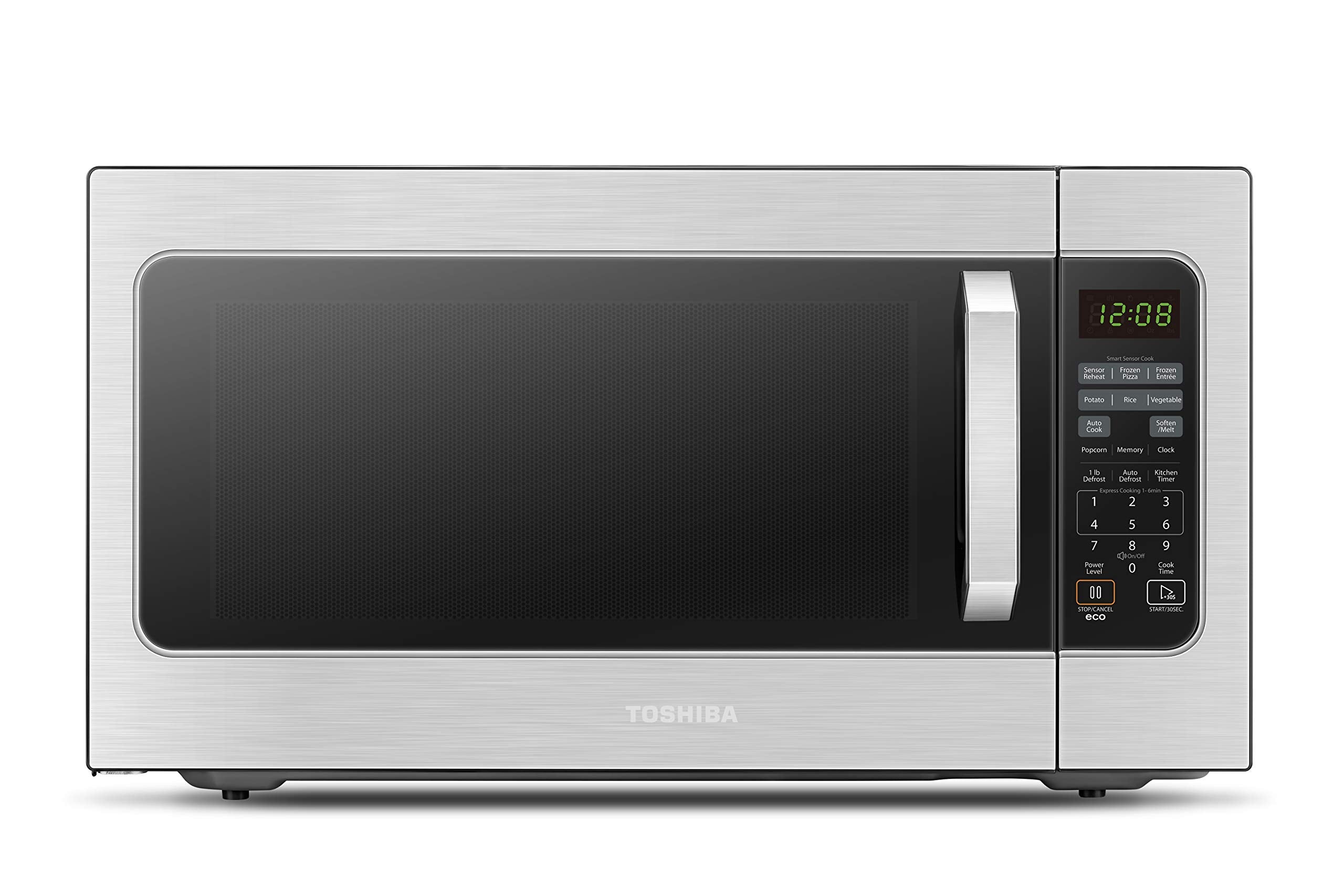 TOSHIBA Small Microwave Oven with 11 Power Levels
