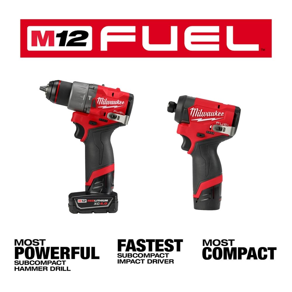Milwaukee M12 Fuel 2-Tool Combo KIT