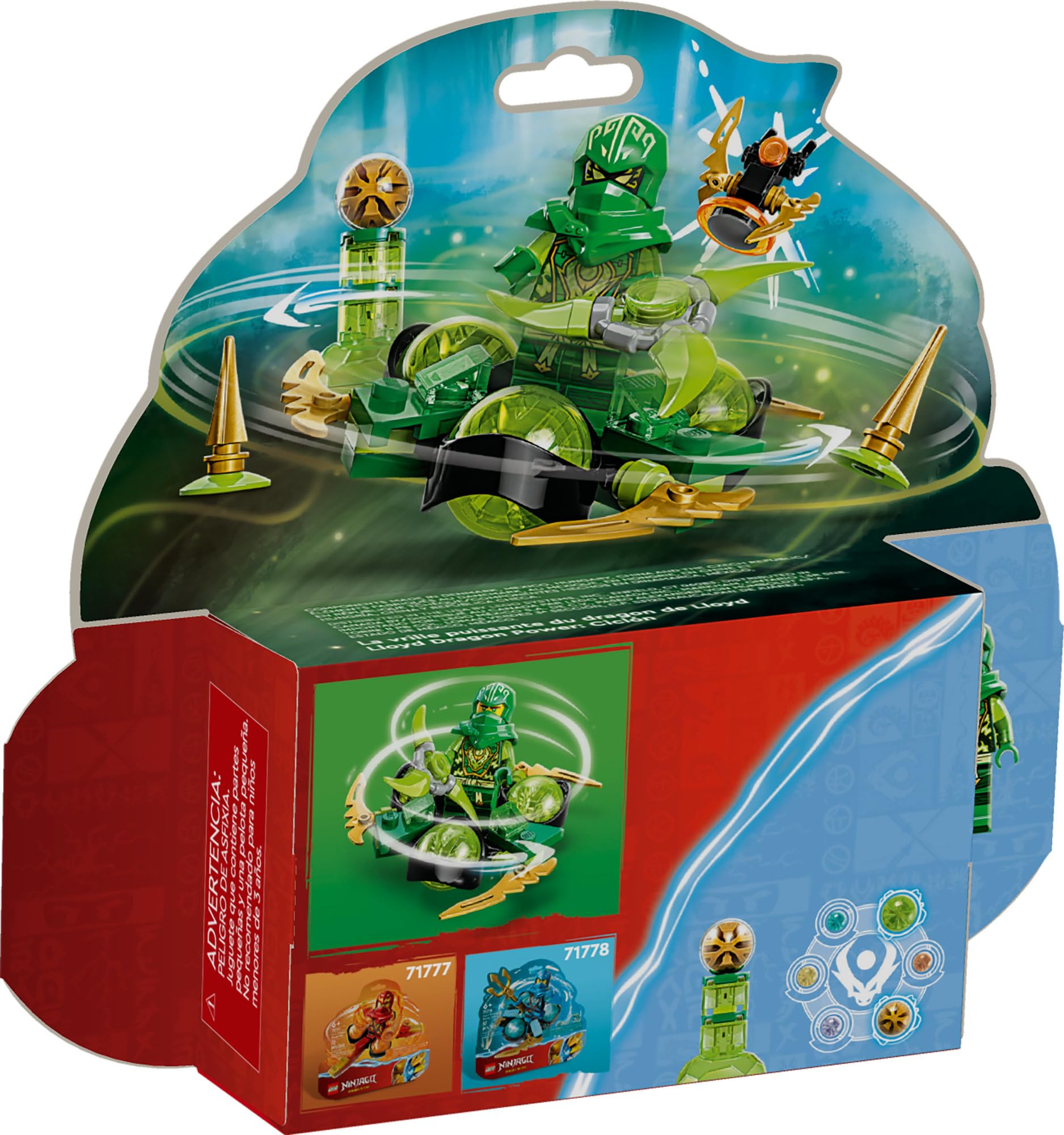 LEGO NINJAGO Lloyd’s Dragon Power Spinjitzu Spin 71779