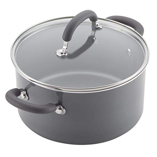 Rachael Ray Create Delicious Nonstick Cookware Induction Pots and Pans Set