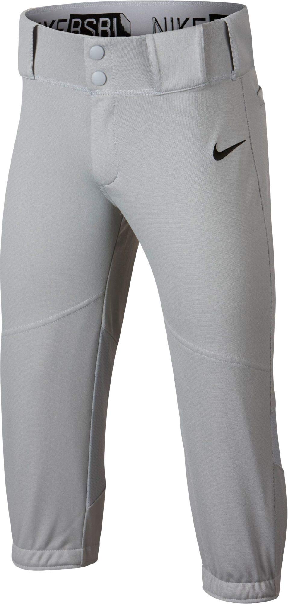 Nike Mens Pro High Vapor Pants Wolf Grey/Black MD