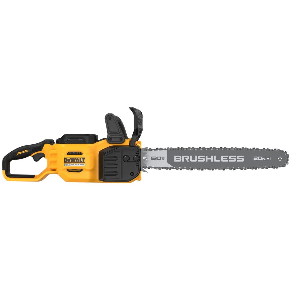 DEWALT 60V MAX Cordless Chainsaw Kit, 20 in., Battery & Charger Included (DCCS677Y1)