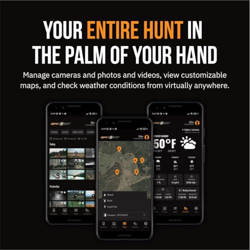 SPYPOINT Flex G-36 Twin Pack Cellular Trail Camera, 36MP Photos and 1080p Videos with Sound, GPS Enabled, Dual-Sim LTE Connectivity