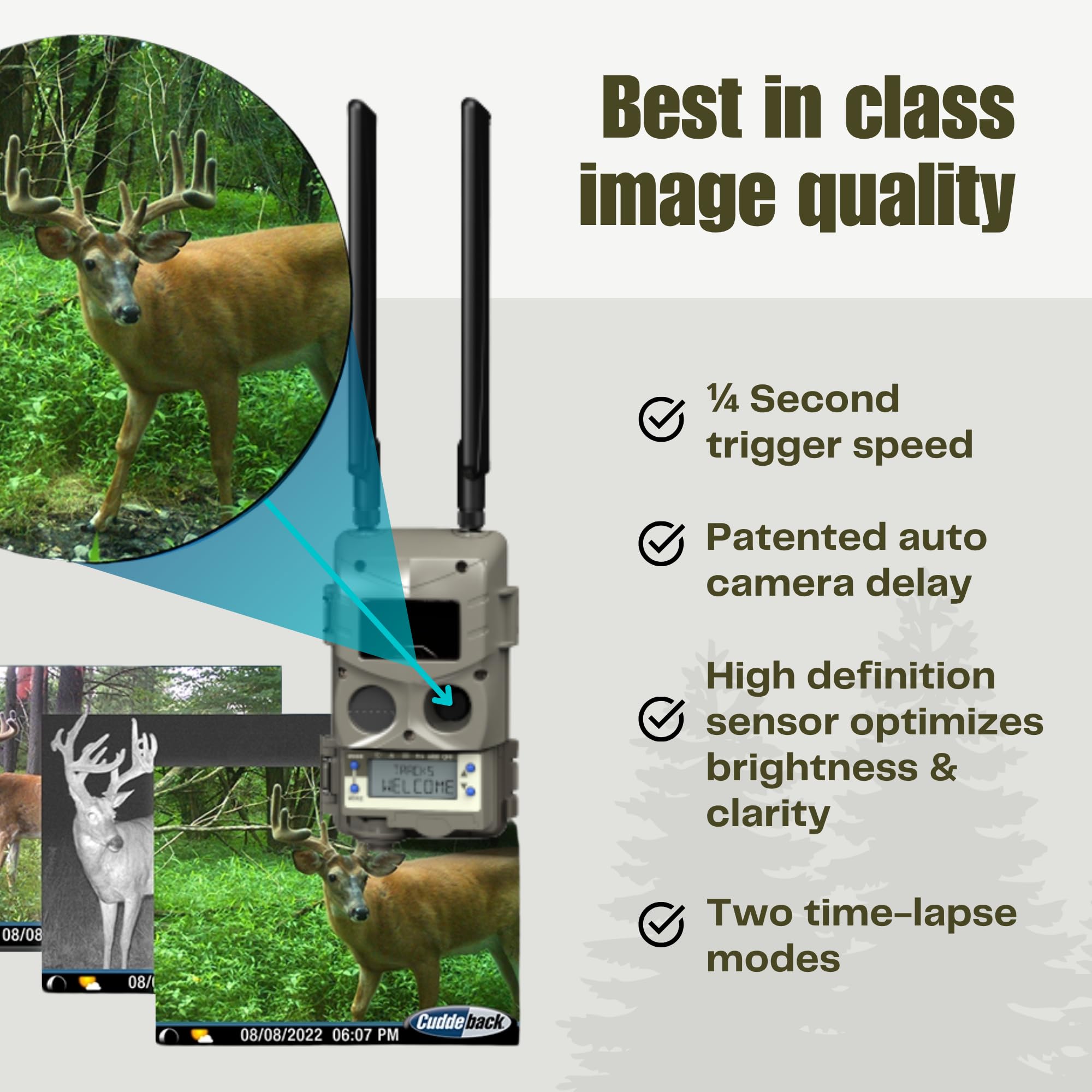 Cuddeback Tracks Trail Camera