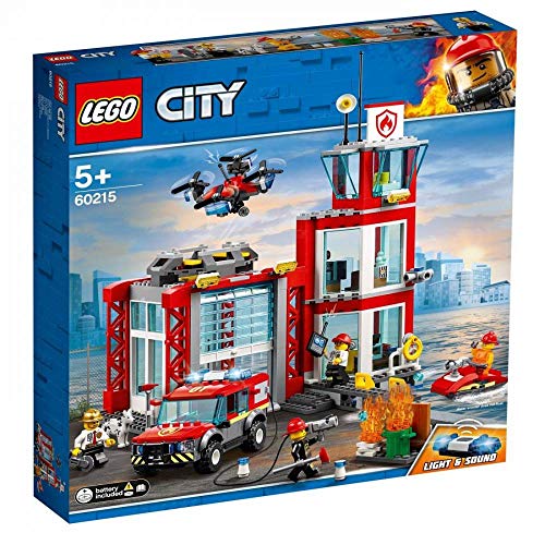 LEGO City Fire Station 60215 Fire Rescue Tower (509 Pieces)
