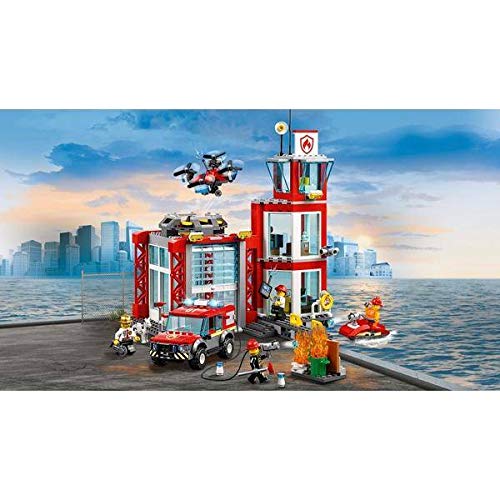 LEGO City Fire Station 60215 Fire Rescue Tower (509 Pieces)