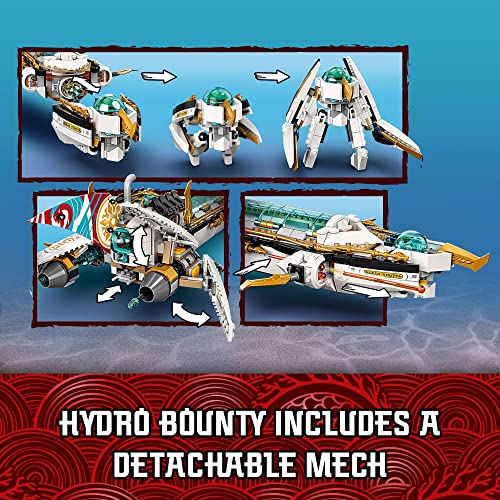 Lego Ninjago Hydro Bounty 71756 (1,159 Pieces)