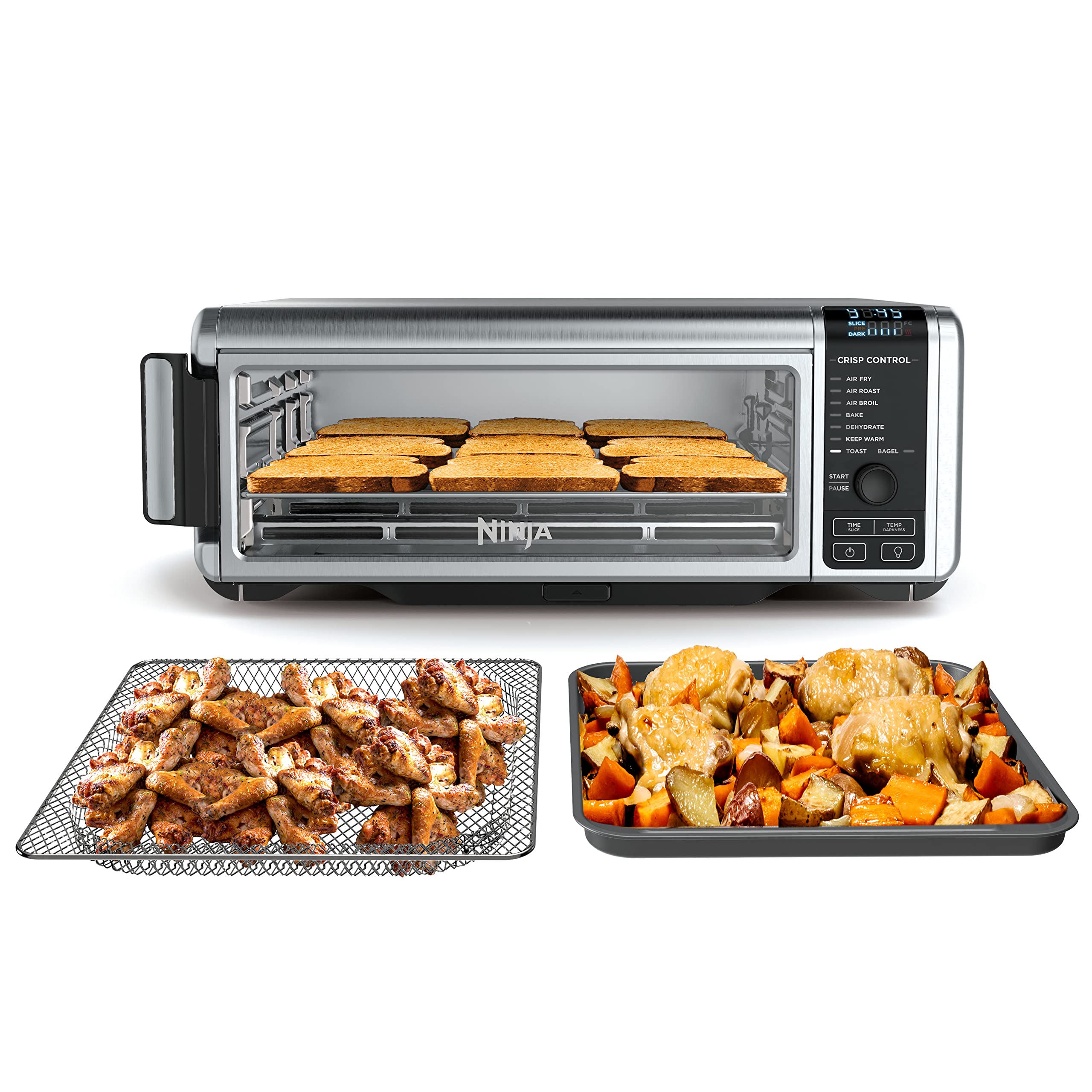 Ninja SP101 Digital Air Fry Countertop Oven with 8-in-1 Functionality