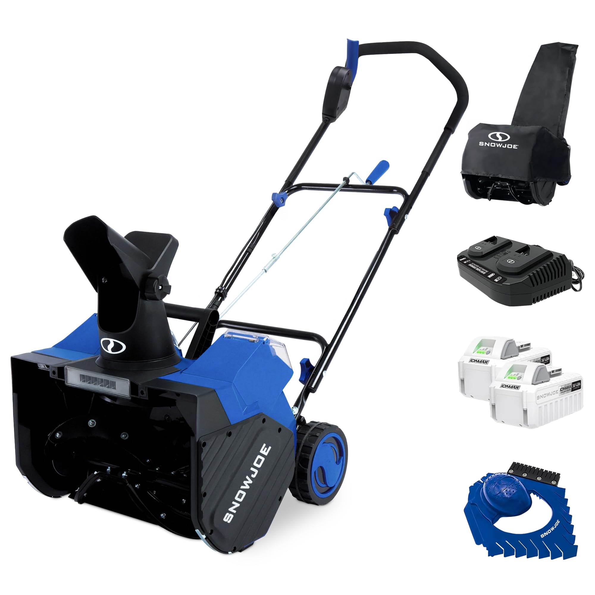 Snow Joe 48V Cordless Snow Blower Kit with Cover