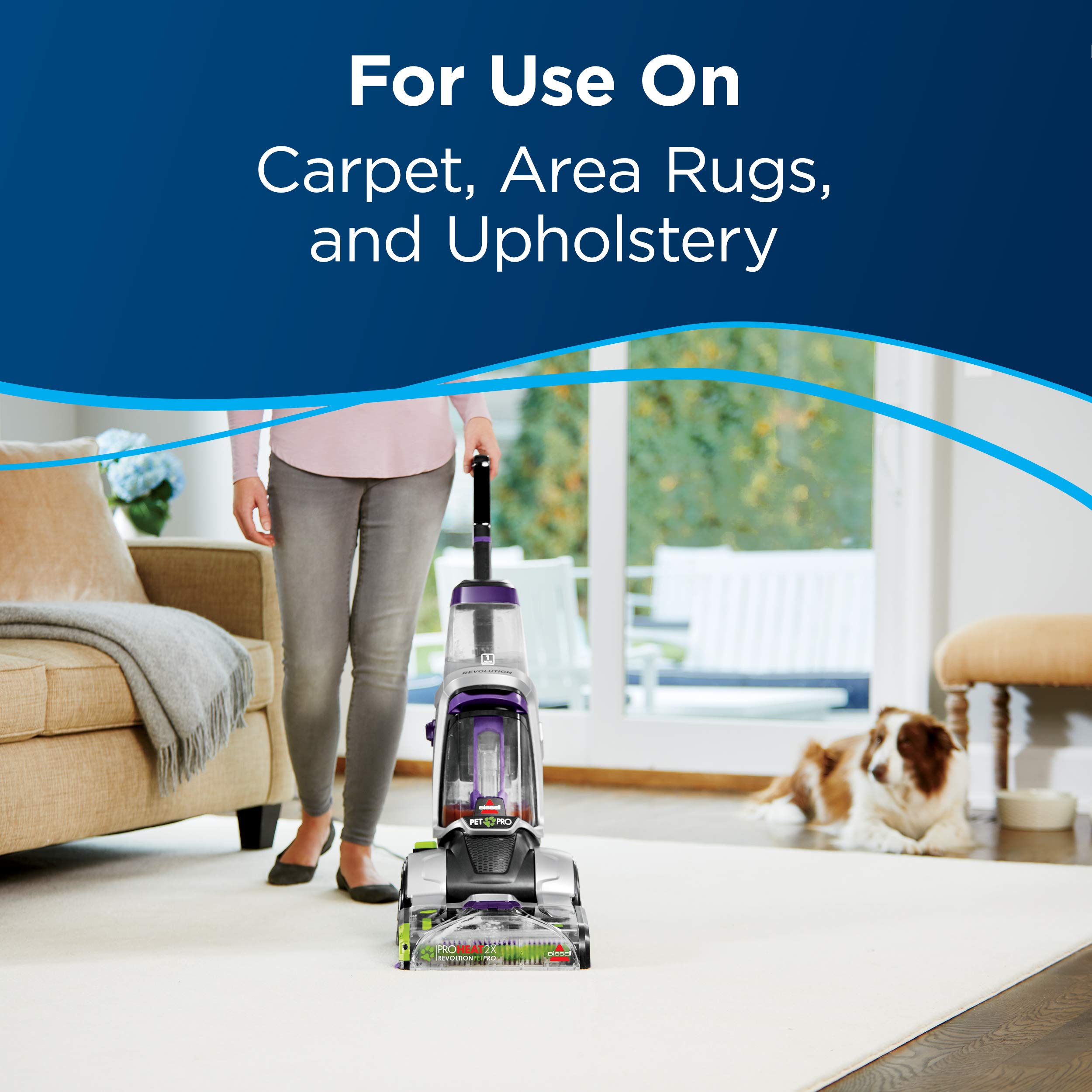 GDM HOME BISSELL 62E5A 2X Concentrated Deep Clean & Protect Full Size Machine Formula, 60 ounces