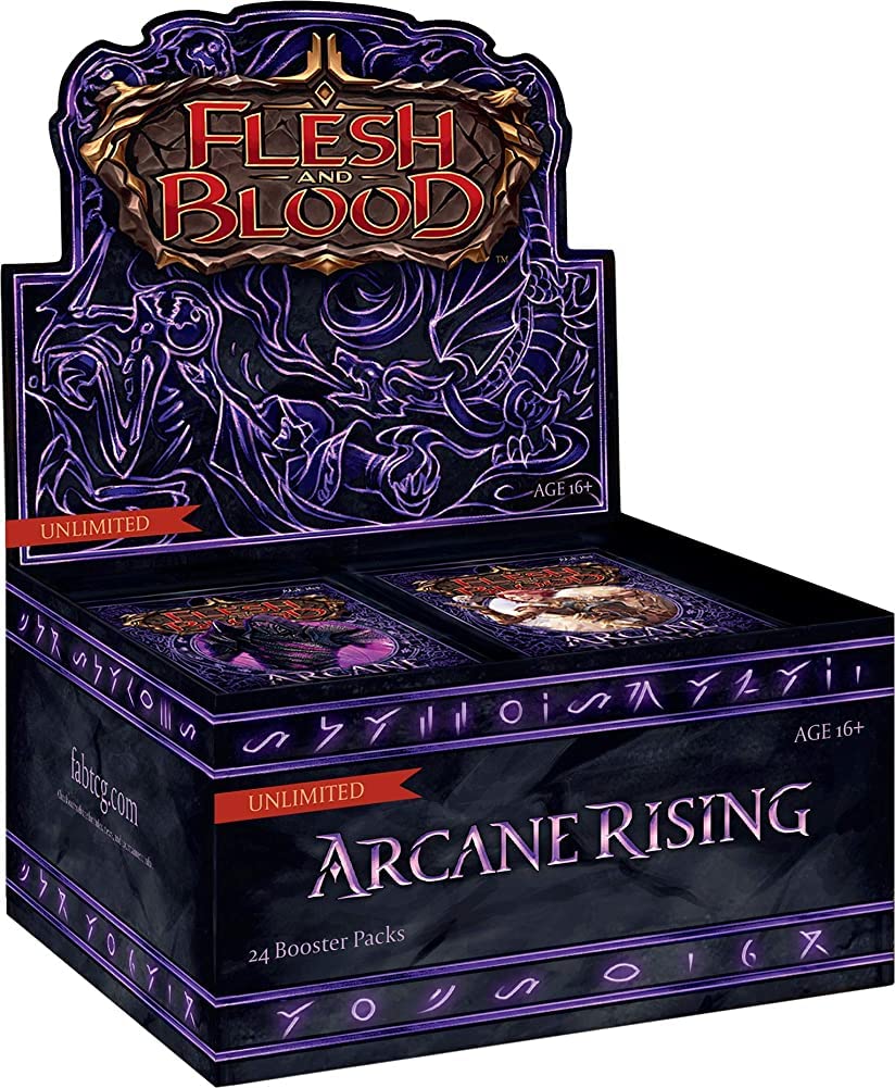 Flesh & Blood Arcane Rising Unlimited Booster Display 24 Booster Packs