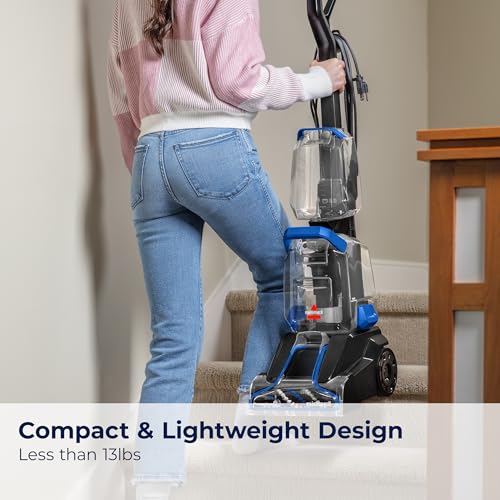 BISSELL TurboClean, Upright Carpet Cleaner, Pro Max Clean & Protect + Oxy Urine Eliminator Formula Included