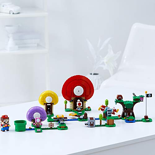 LEGO Super Mario Toad’s Treasure Hunt Expansion Set 71368 Building (464 Pieces)