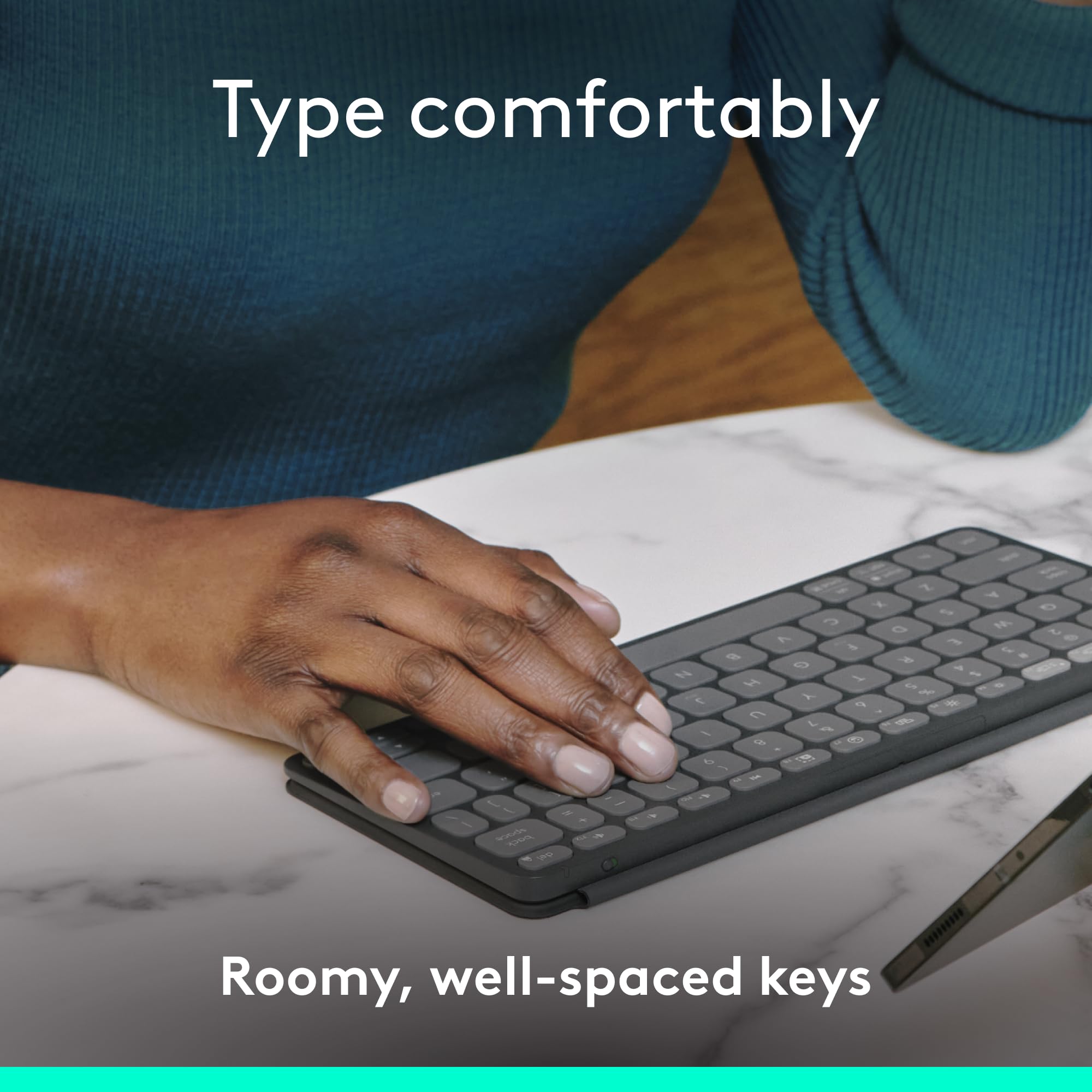 Logitech Keys-to-Go Super-Slim and Super-Light Bluetooth Keyboard