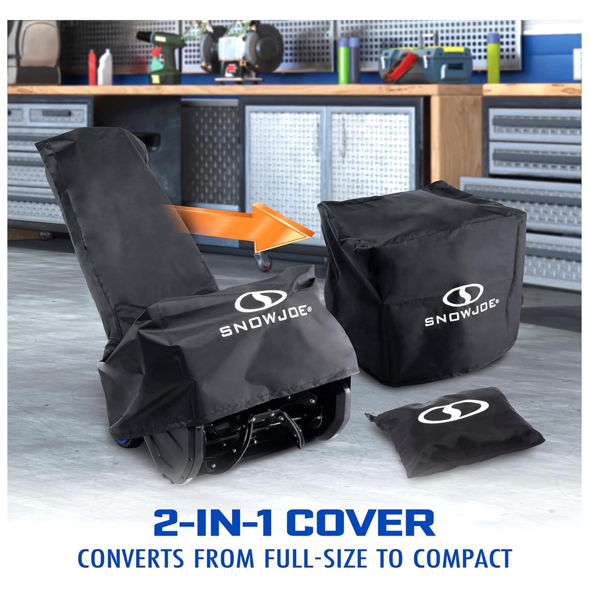 Snow Joe 48V Cordless Snow Blower Kit with Cover