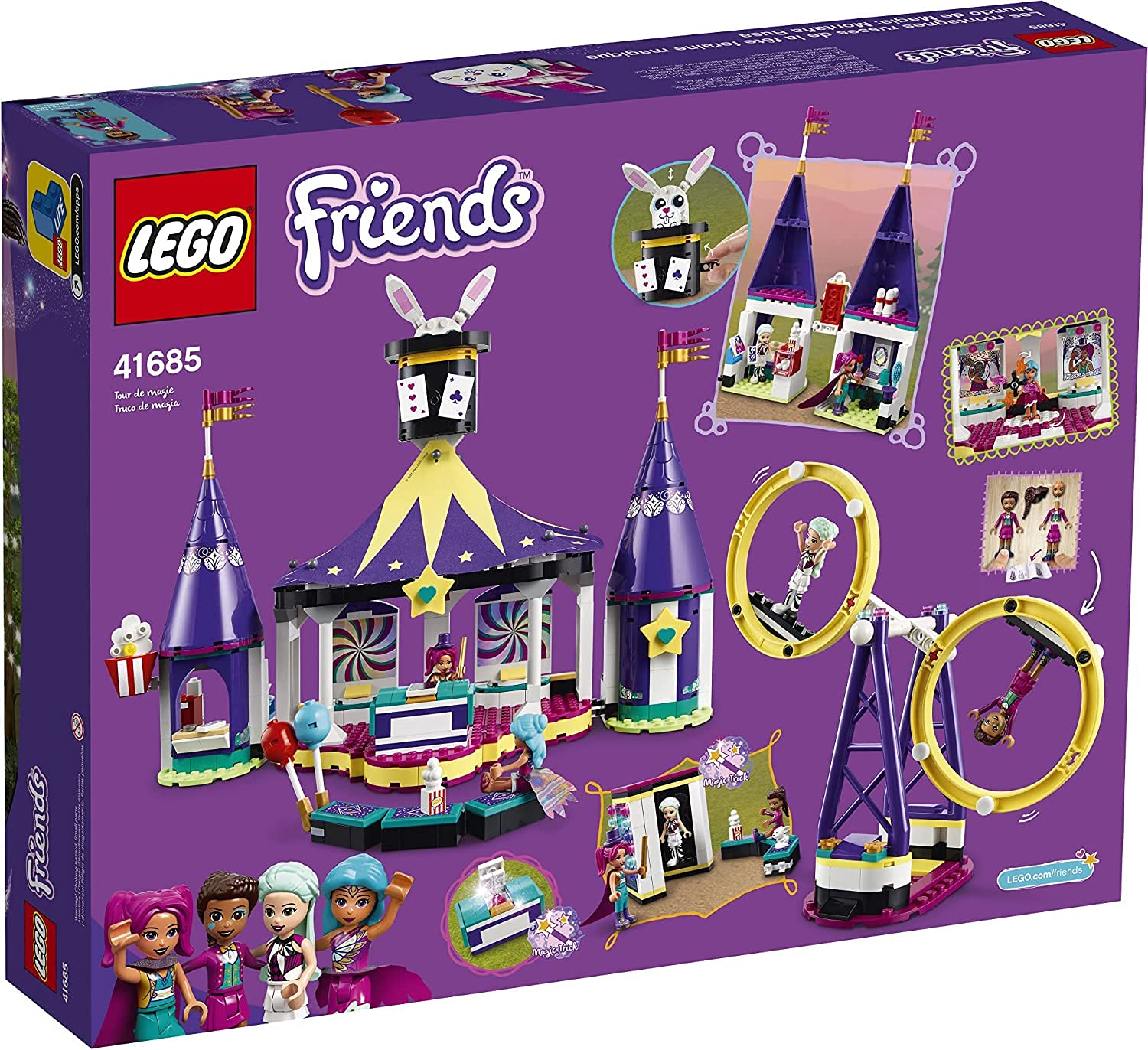 Lego Friends Magical Funfair Roller Coaster 41685 (974 Pieces)