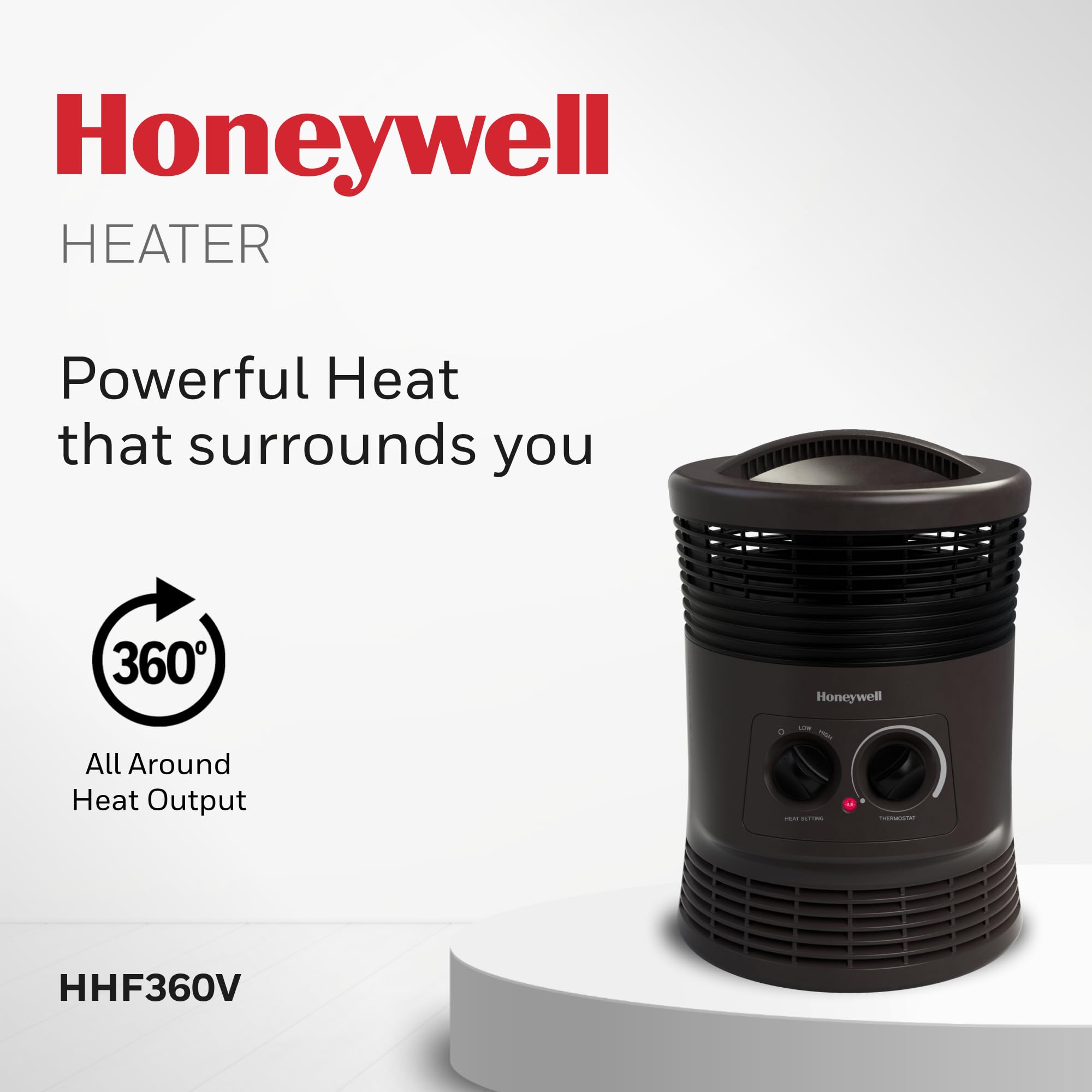 Honeywell HHF360V 360 Degree Surround Fan Forced Heater
