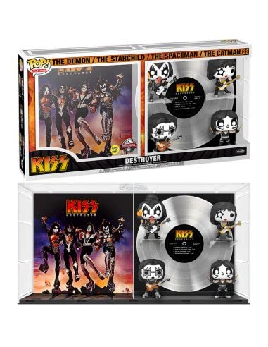 Funko POP! Albums Deluxe: KISS - Kiss - Glow in The Dark