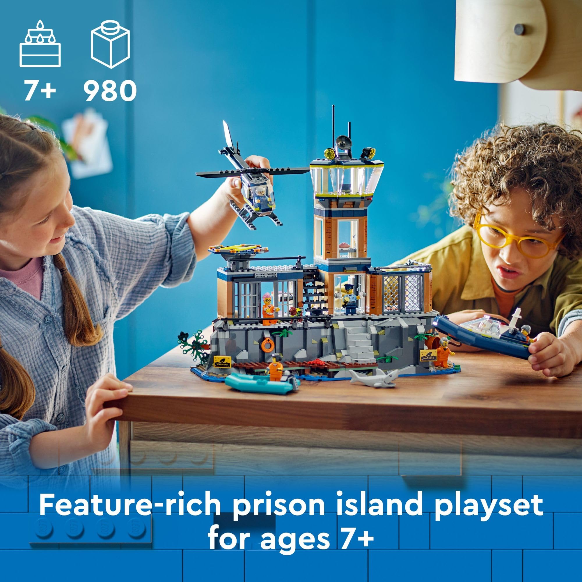 LEGO City Police Prison Island Building Set 60419