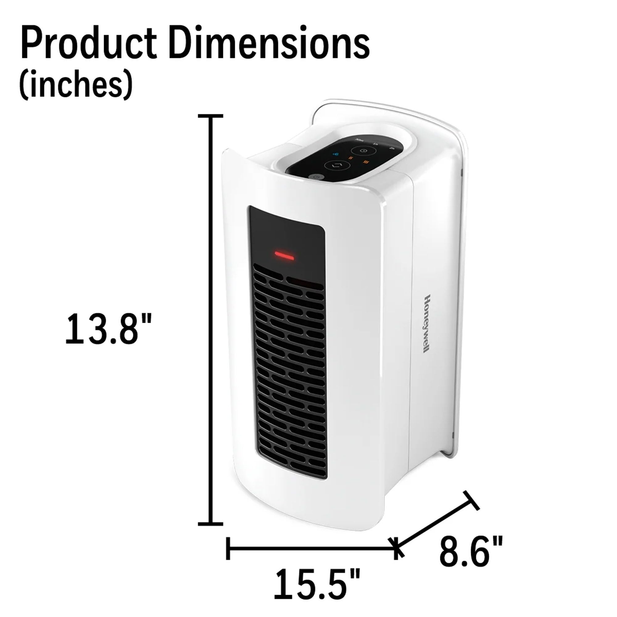 Honeywell VersaHeat Digital 2-in-1 Position Heater and Fan