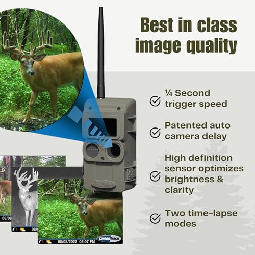 Cuddeback CuddeLink Cameras for Wildlife, Outdoor Game & Property Security Monitoring