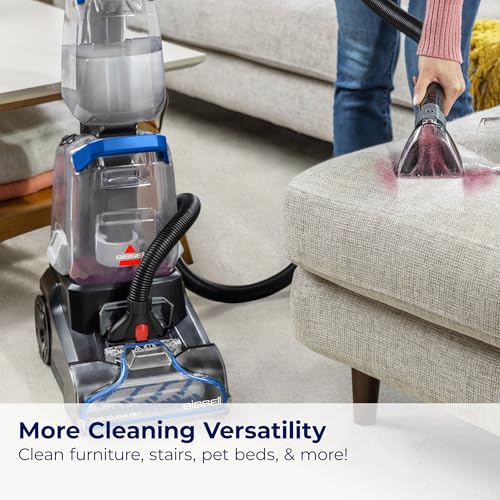 BISSELL TurboClean, Upright Carpet Cleaner, Pro Max Clean & Protect + Oxy Urine Eliminator Formula Included