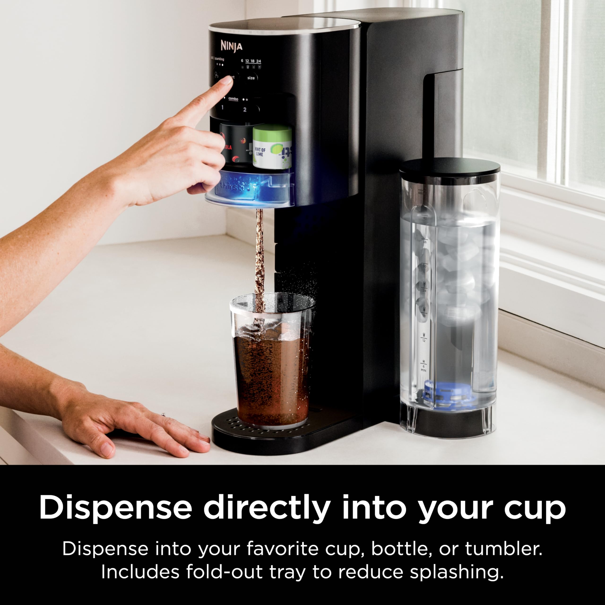 Ninja Thirsti Drink System, Soda Maker
