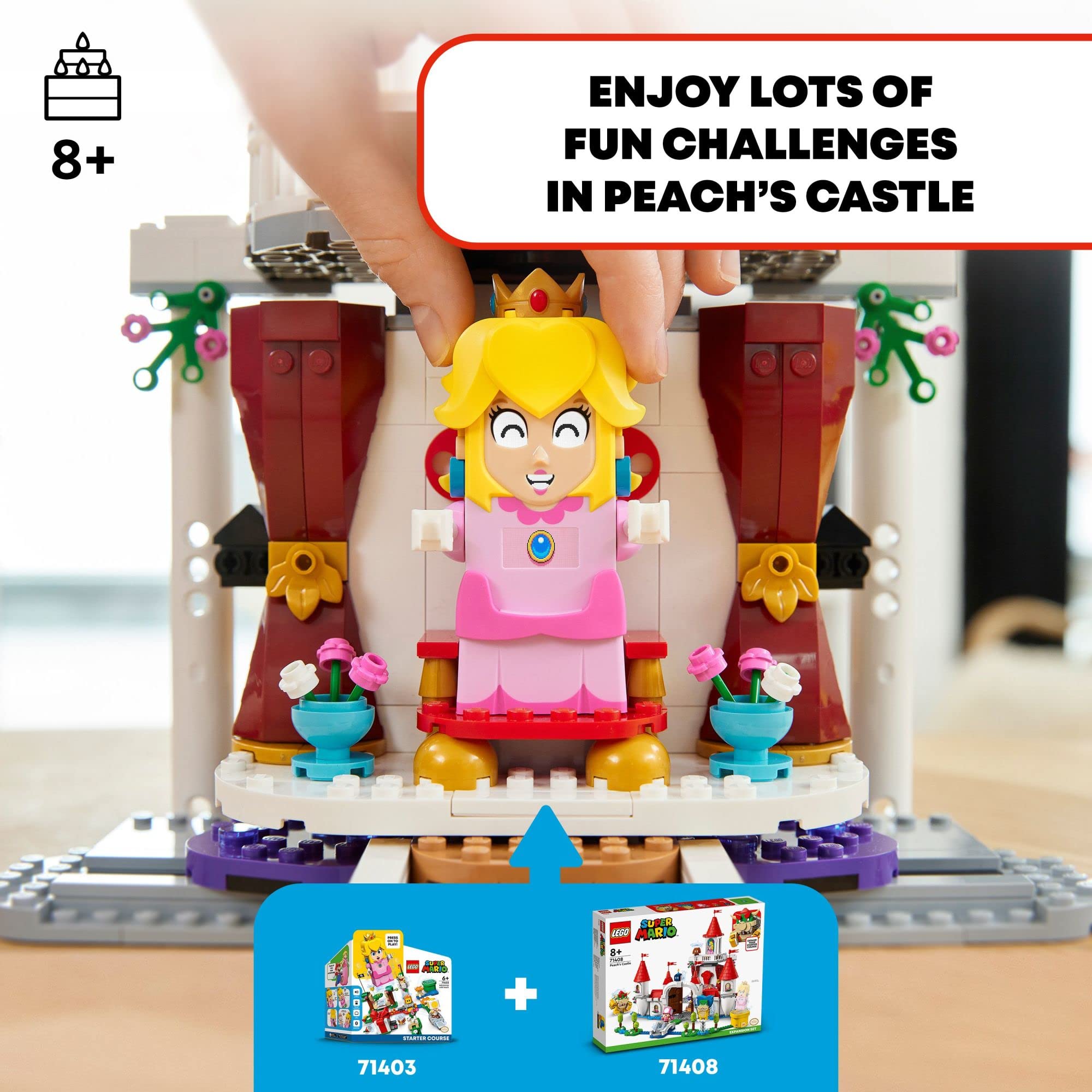 Lego Peach's Castle Expansion Set Super Mario