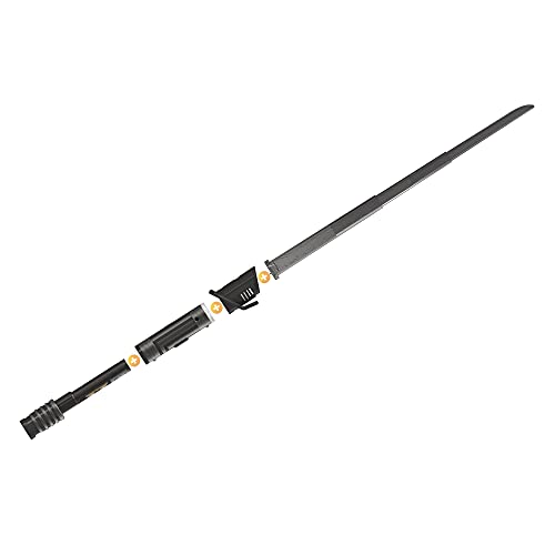 STAR WARS Lightsaber Forge Darksaber Electronic Extendable Black Lightsaber Toy