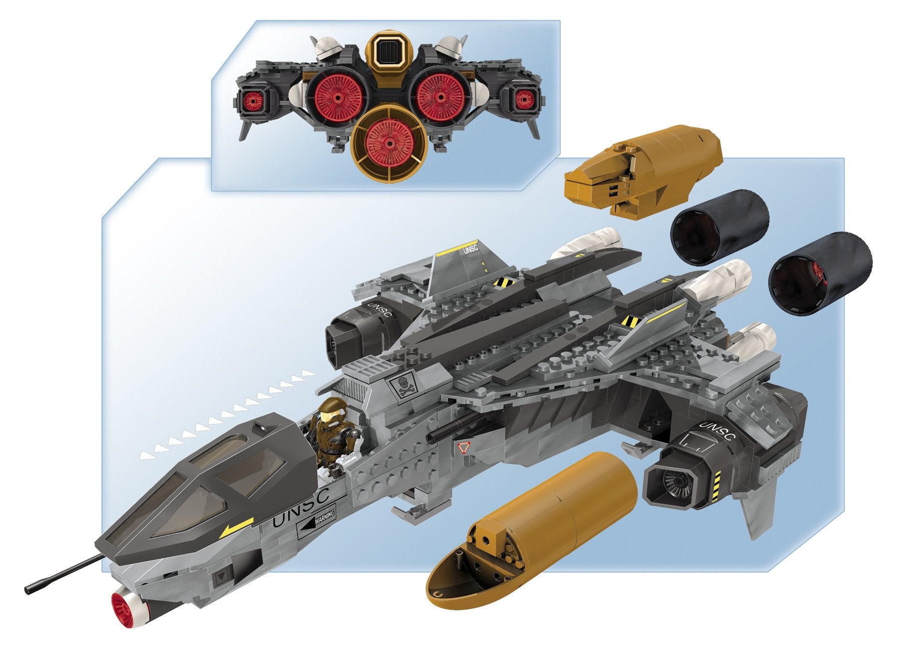 Mega Bloks Halo Countdown Set