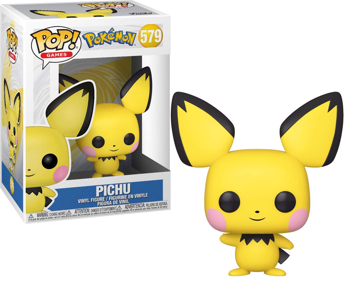 Funko Pop! Games: Pokemon - Pichu 3.75 inches